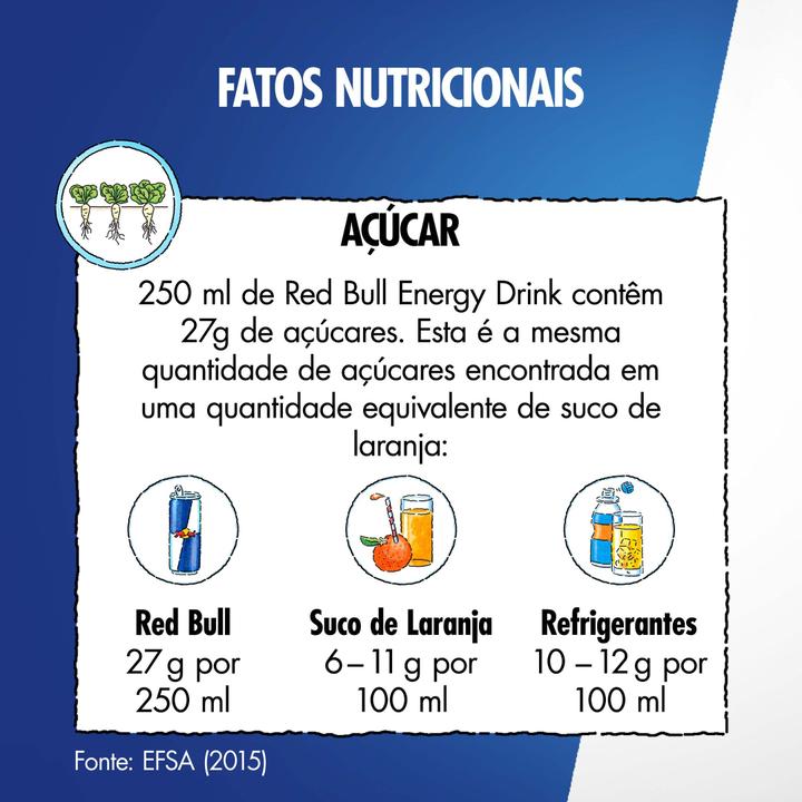 Red Bull Energético Morango e Pêssego 250ml 4 latas - 5