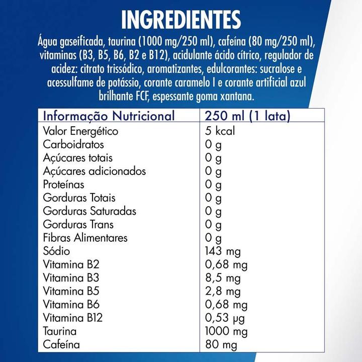 Red Bull Energético Pomelo Sem Açúcar 250ml 4 latas - 1