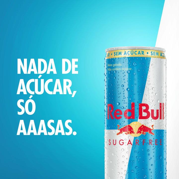 Red Bull Energético Sugar Free Sem Açúcar 250ml 4 latas - 2