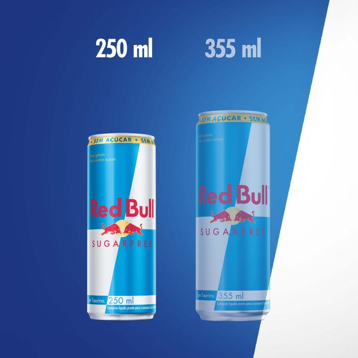 Red Bull Energético Sugar Free Sem Açúcar 250ml 4 latas - 5