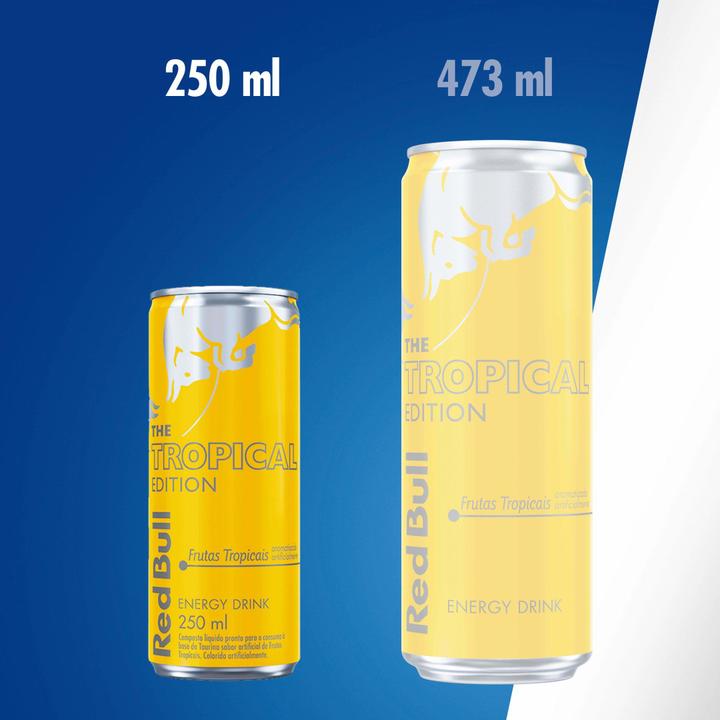 Red Bull Energético Tropical 250ml 4 latas - 4