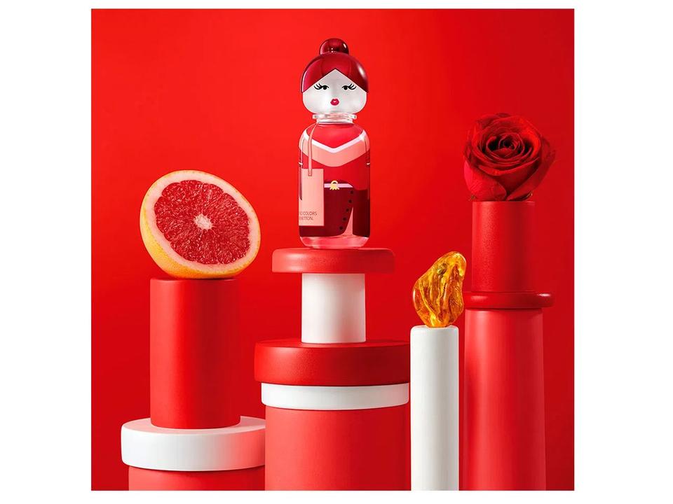 Red Rose Sisterland United Colors of Benetton - Perfume Feminino 80ml - 4