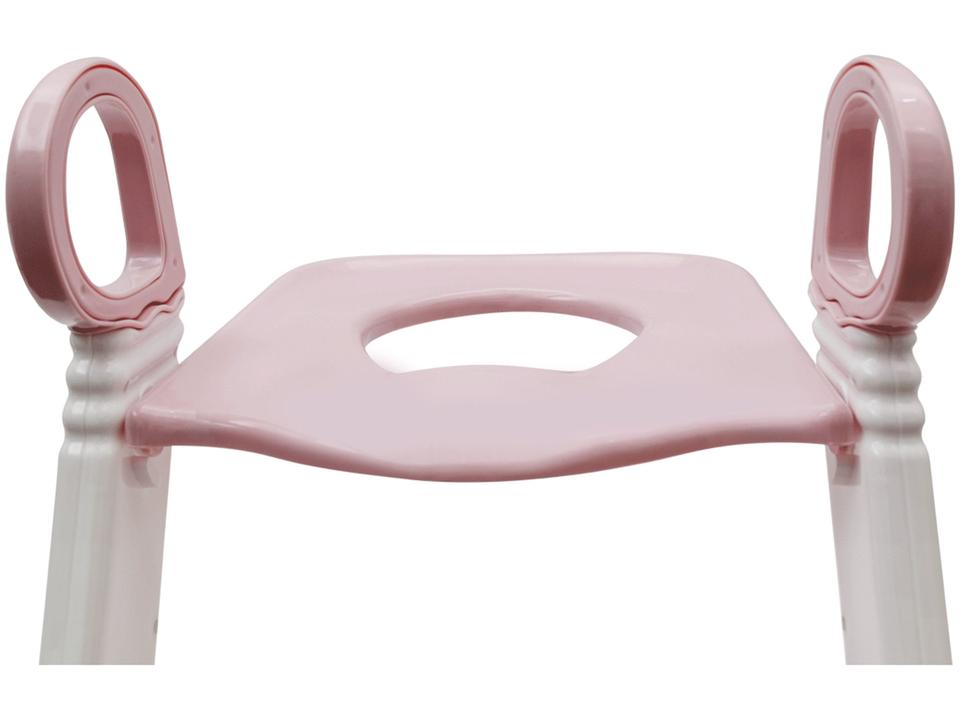 Redutor de Assento com Escada Buba - Rosa Baby - 4
