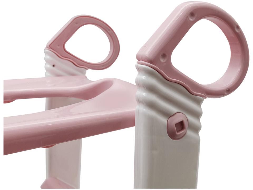 Redutor de Assento com Escada Buba - Rosa Baby - 3