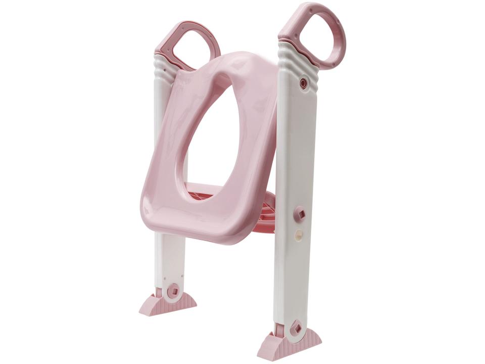 Redutor de Assento com Escada Buba - Rosa Baby - 2