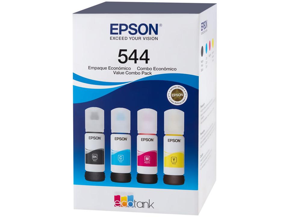 Refil de Tinta Epson EcoTank T544520-4P - 5