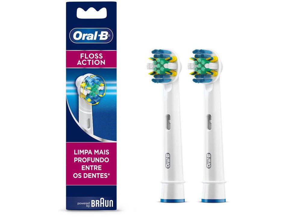 Refil para Escova Elétrica Oral-B Pro-Saúde - Floss Action 2 Unidades - 1