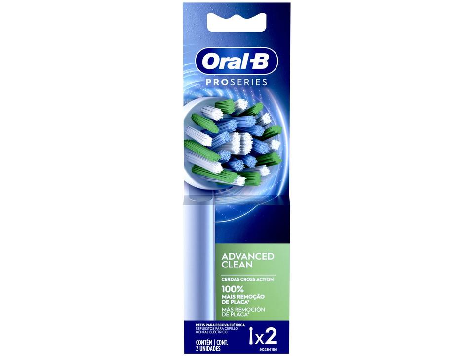 Refil para Escova Elétrica Oral-B Pro Series Advanced Clean 2 Unidades - 1