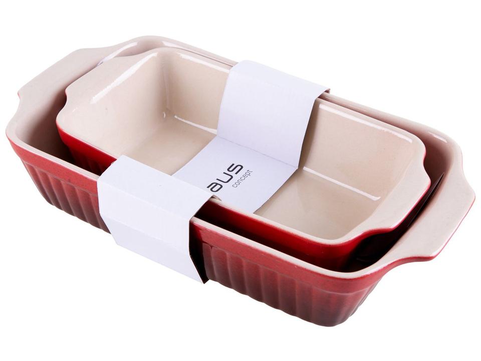 Refratário de Cerâmica Retangular Haus Concept Sauté - 13