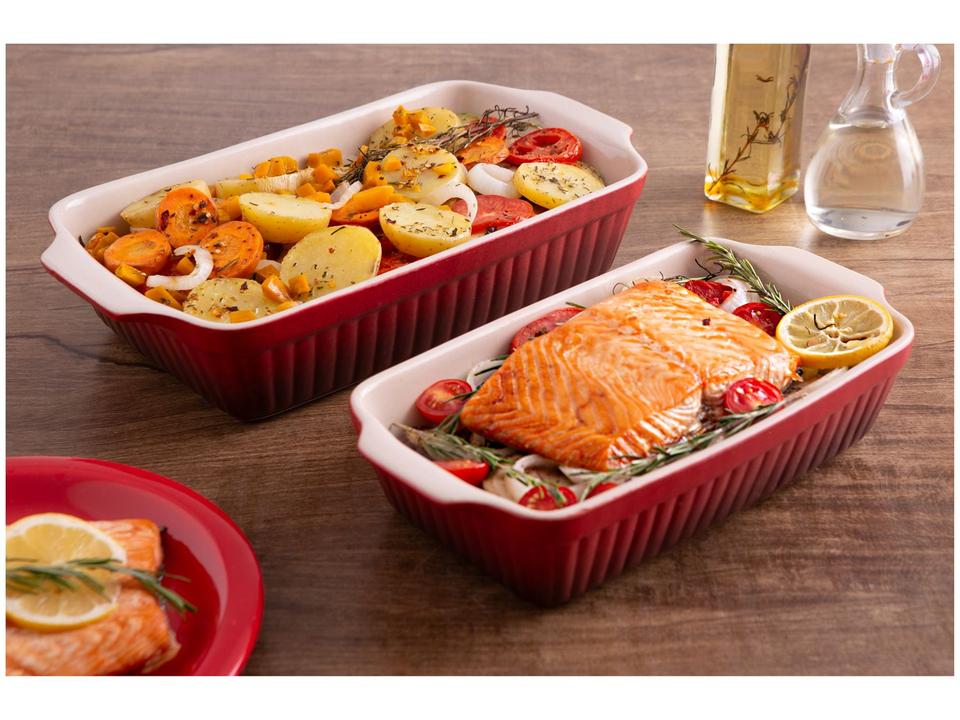 Refratário de Cerâmica Retangular Haus Concept Sauté - 1