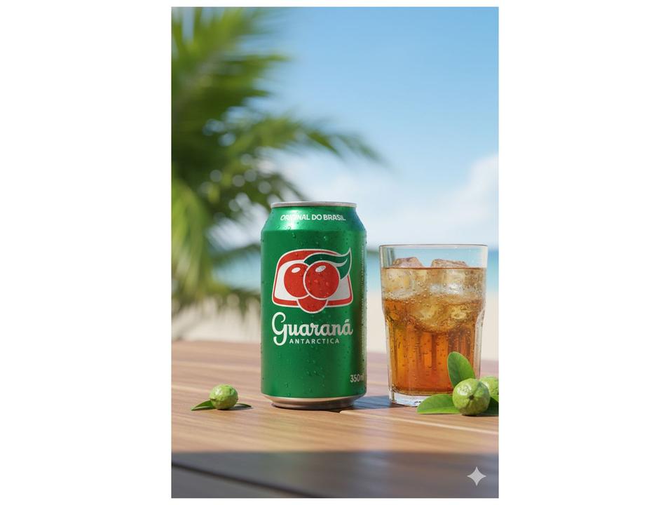 Refrigerante Lata Guaraná Antarctica 12 Unidades 350ml - 1