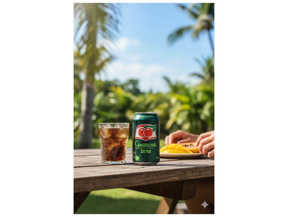 Refrigerante Lata Guaraná Antarctica Zero 12 Unidades 350ml - 2