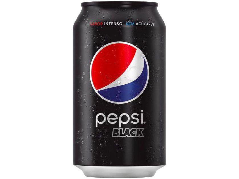 Refrigerante Pepsi Black Sem Açúcar 350ml Lata 12 Unidades - 1