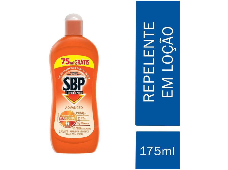 Repelente Corporal Loção com Icaridina SBP Advanced 175ml - 1