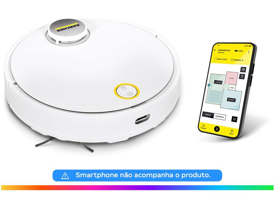 Robô Aspirador Inteligente Kärcher RCV 3 - 1