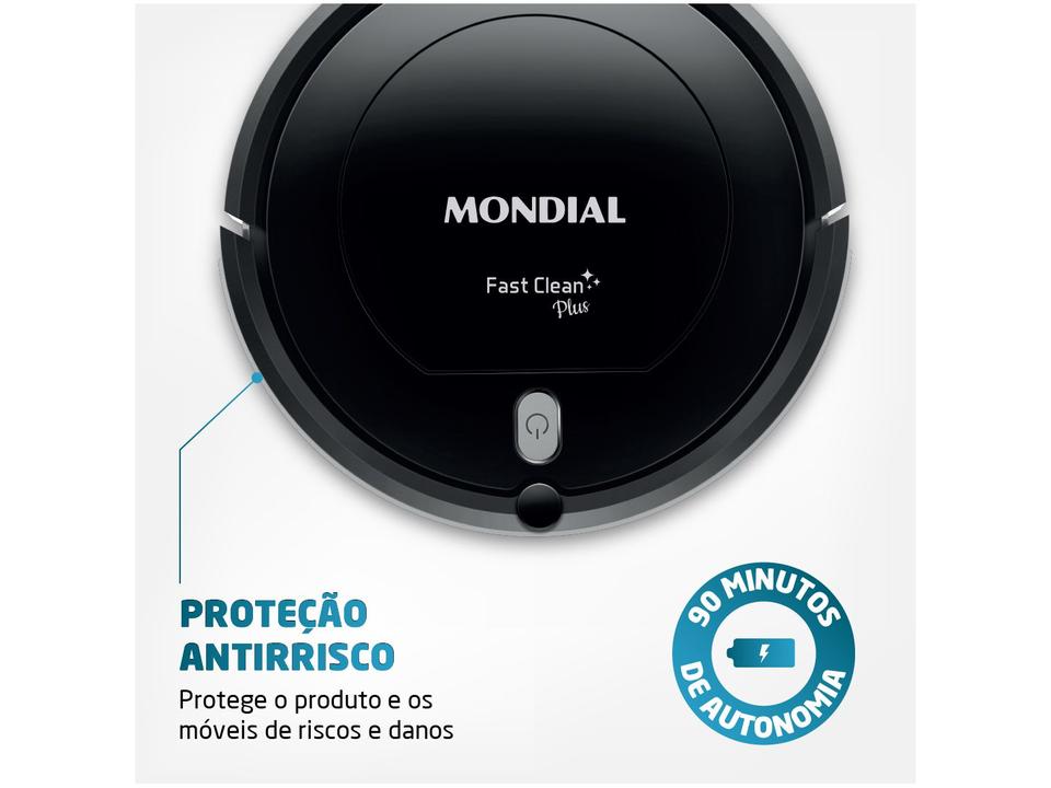 Robô Aspirador Inteligente Mondial RB-03 35W - 5