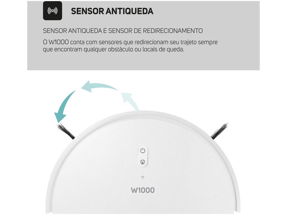 Robô Aspirador Inteligente Wap Robot W1000 36W Wi-Fi compatível com Alexa - 15