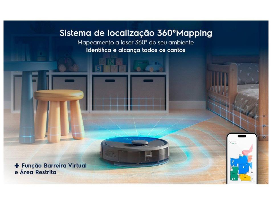 Robô Aspirador Limpa Piso Electrolux Experience ERB60 140W com Mapeamento Compatível com Alexa 3016AEG0002 - 7