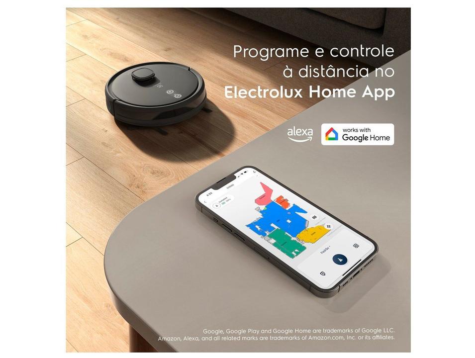 Robô Aspirador Limpa Piso Electrolux Experience ERB60 140W com Mapeamento Compatível com Alexa 3016AEG0002 - 4