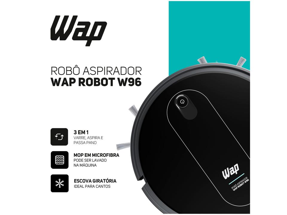 Robô Aspirador WAP W96 30W - 14