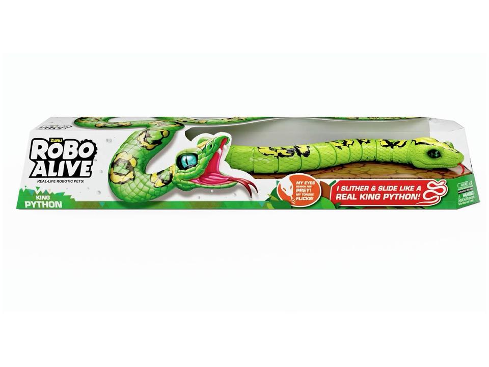 Robô Cobra Robo Alive Giant Python com Movimento - 1