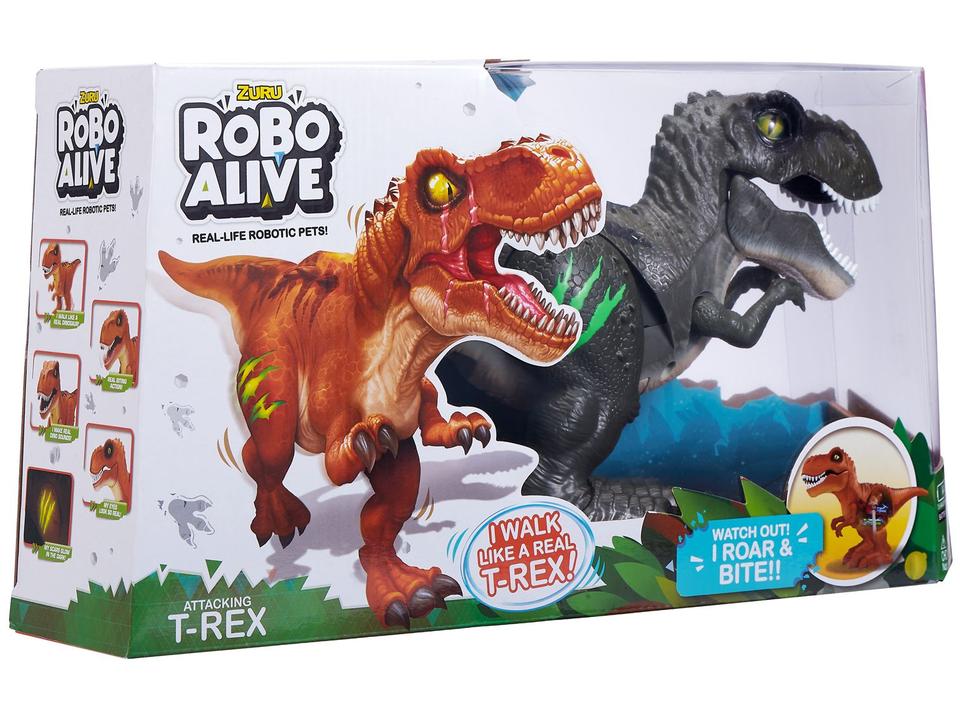Robô com Movimento Alive T-Rex Emite Som - 6