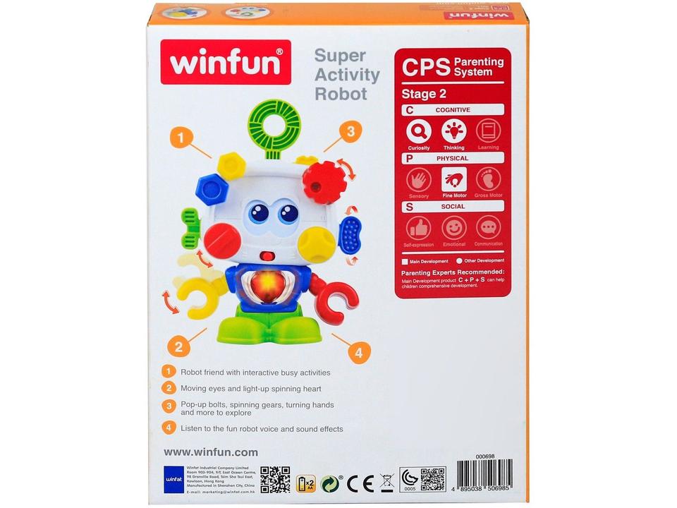 Robô de Atividades Winfun Baby Robô - 5