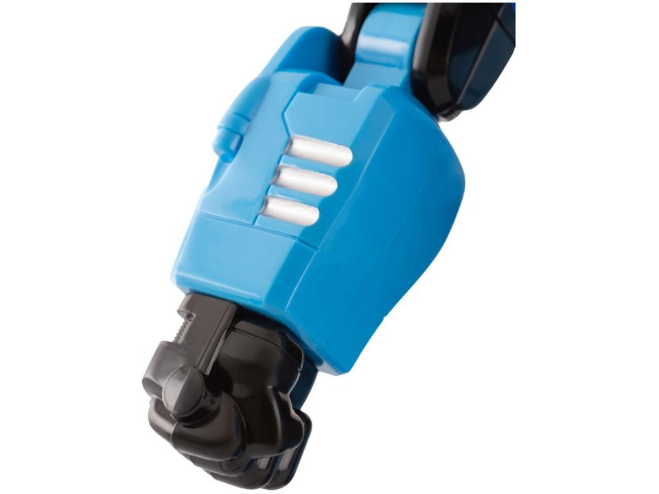 Robô de Brinquedo com Controle Remoto - Emite Som e Luz Robot Fighting Polibrinq - 10
