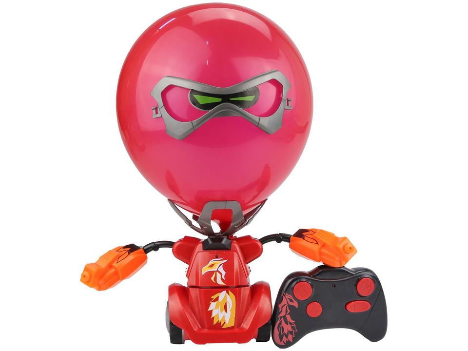 Robô de Brinquedo com Controle Remoto - Kombat Boom Balão DTC - 1