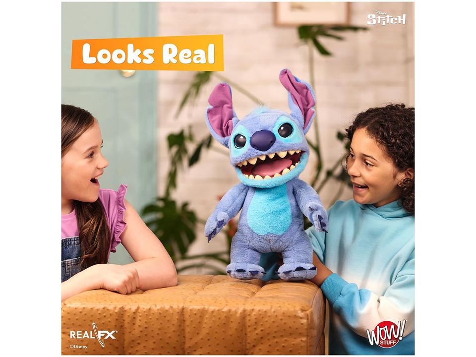 Robô Disney Stitch Wow Emite Sons Sunny Brinquedos - 3