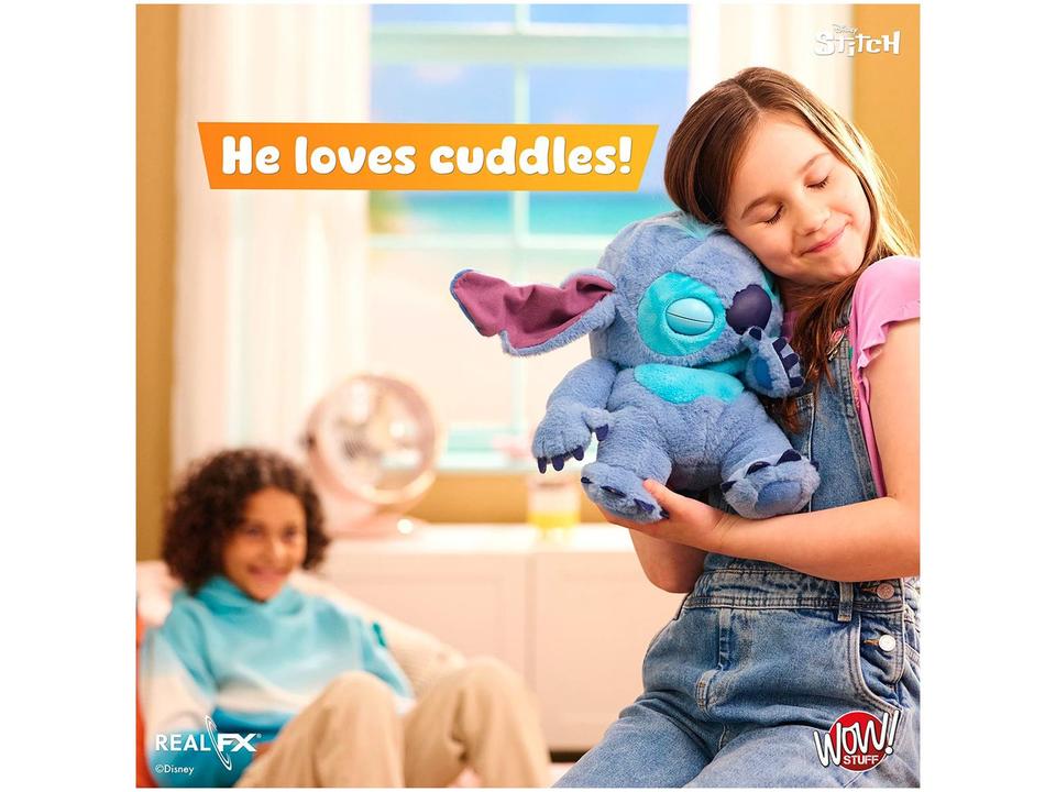 Robô Disney Stitch Wow Emite Sons Sunny Brinquedos - 9