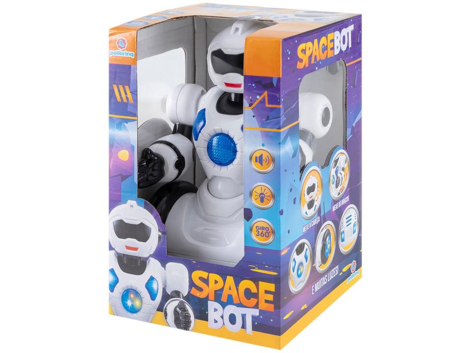 Robô Space Bot Moving Emite Som e Luz - 4