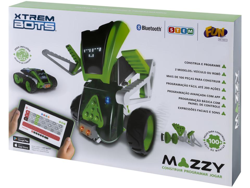 Robô Xtrem Mazzy Bots Emite Som Fun - 13