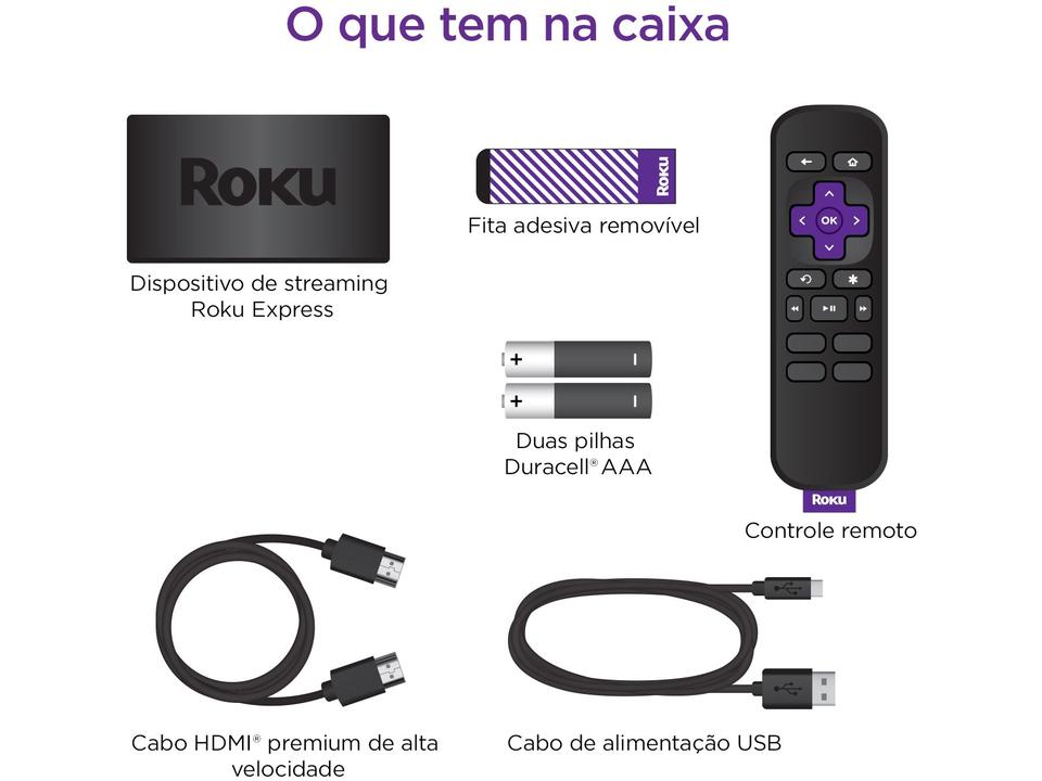 Roku Express Streaming Player Full HD - 4