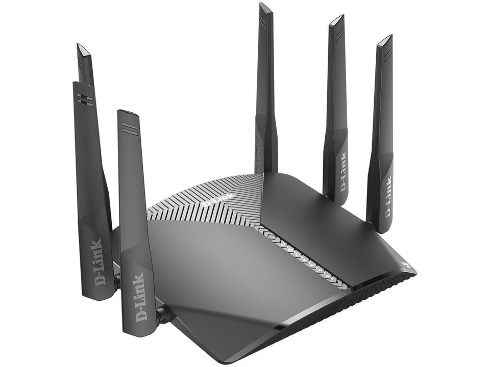 Roteador Mesh D-Link DIR-3060 3000Mbps - 6 Antenas 5 Portas - 4