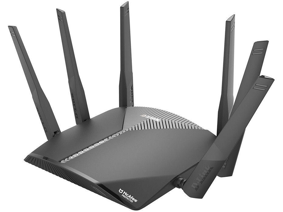 Roteador Mesh D-Link DIR-3060 3000Mbps - 6 Antenas 5 Portas - 3