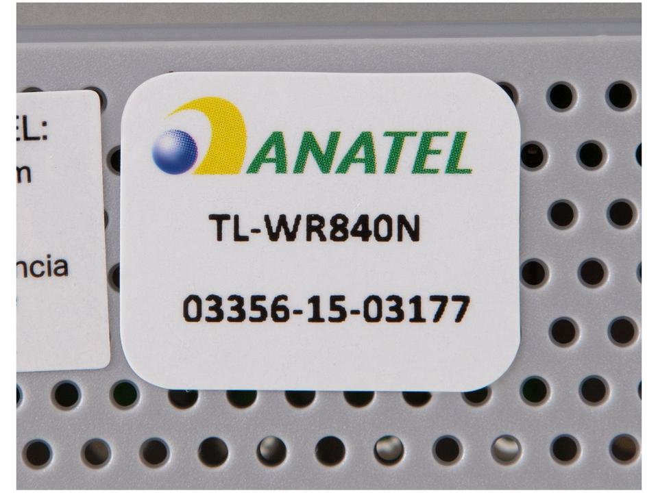Roteador TP-Link TL-WR840N 300 Mbps - 2 Antenas 5 Portas - 7