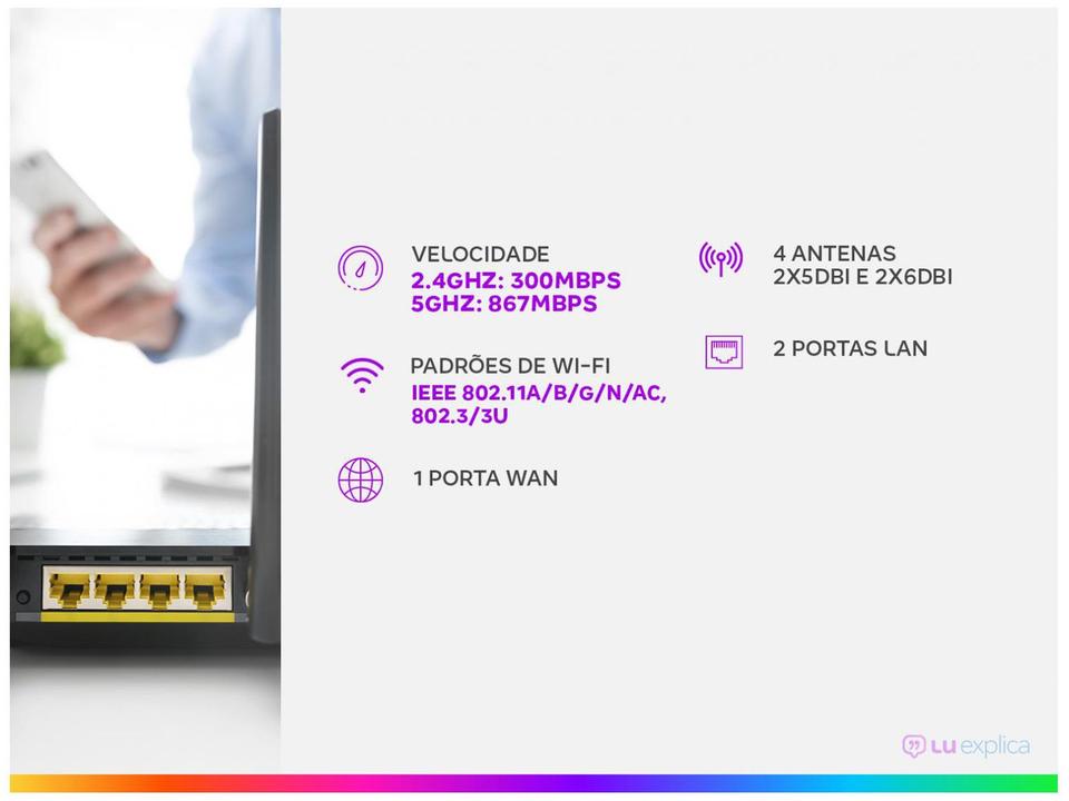 Roteador Xiaomi Mi Router 4A 867Mbps - 1