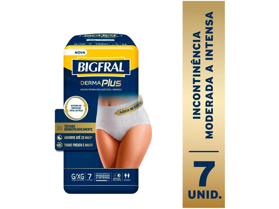 Roupa Íntima Descartável Bigfral Derma Plus - 1
