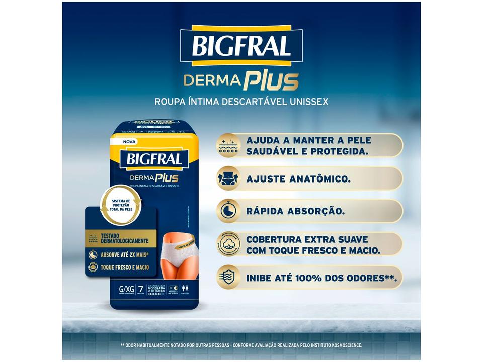 Roupa Íntima Descartável Bigfral Derma Plus - 2
