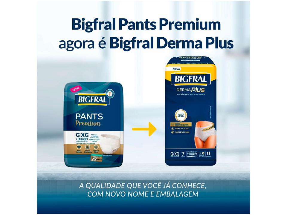 Roupa Íntima Descartável Bigfral Derma Plus - 3