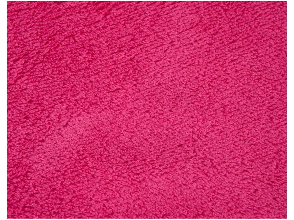 Roupão de Inverno Atlântica Sofisticata Premium de Microfibra Cereja - 5