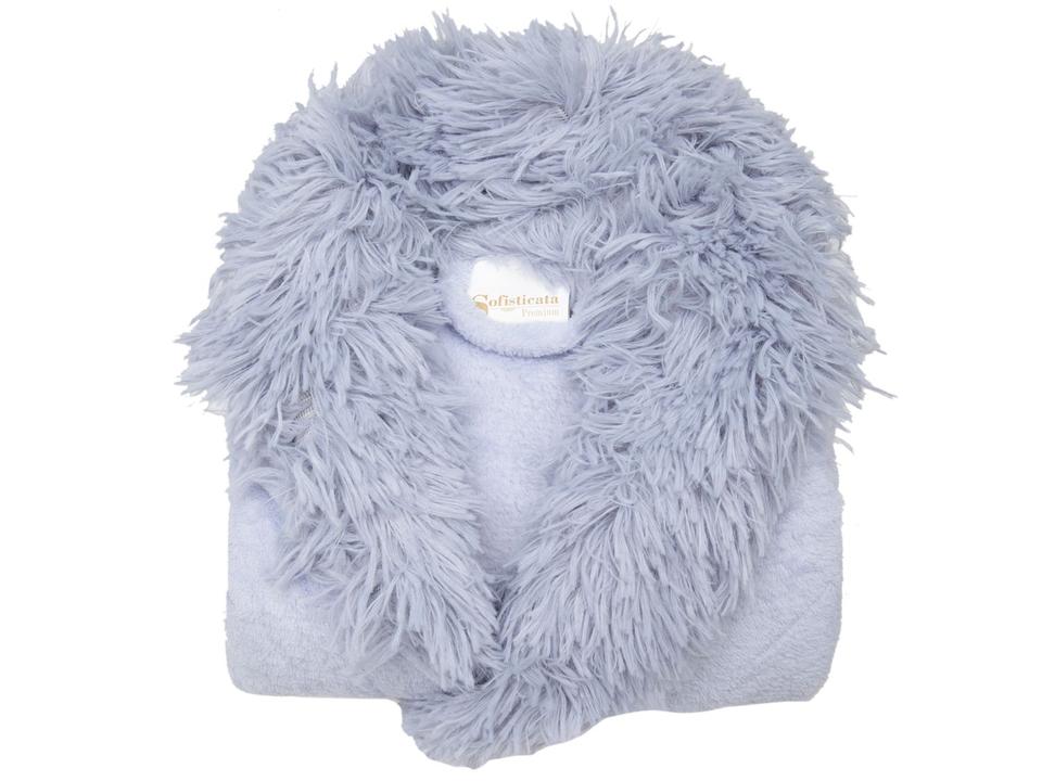 Roupão de Inverno Infantil Atlântica Kids Feminino de Microfibra Hortência - 3