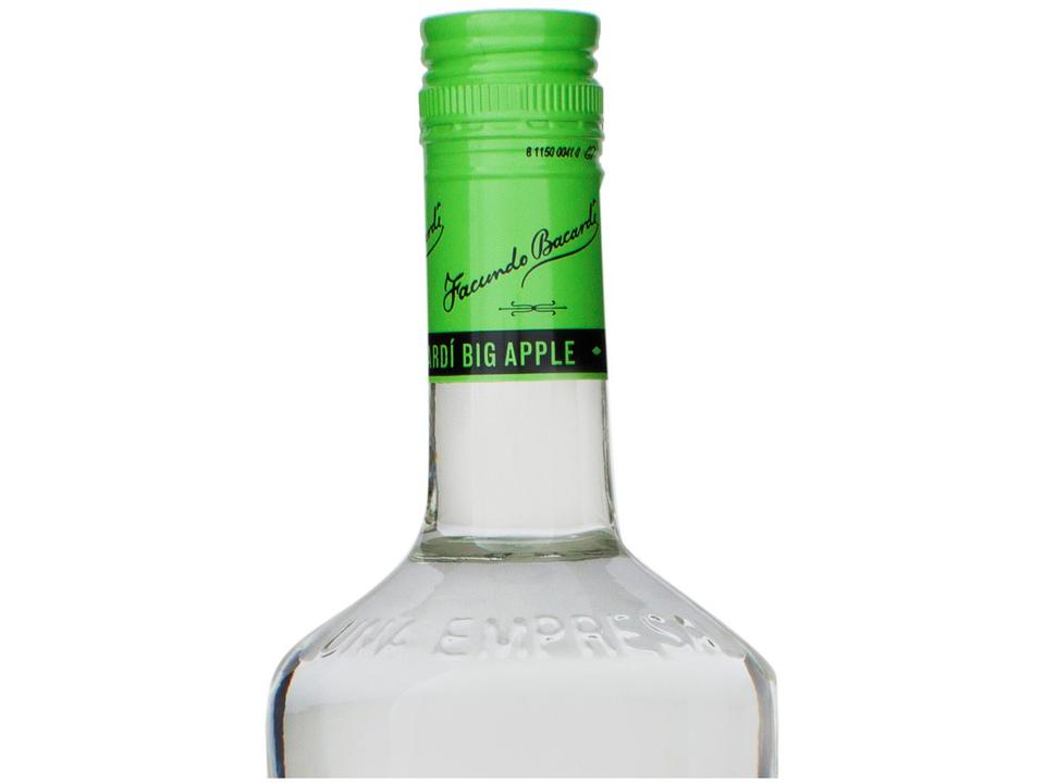 Rum Bacardi Big Apple Maçã 980ml - 4