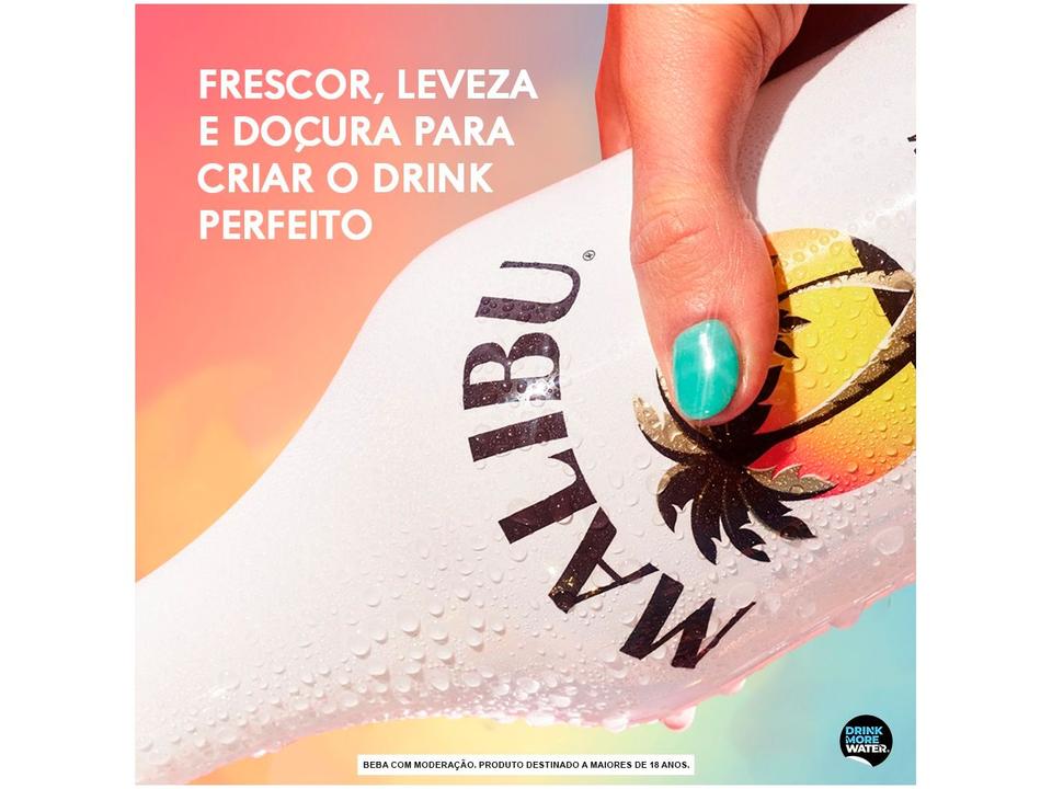 Rum Malibu Caribenho Sabor Coco Original 750ml - 3