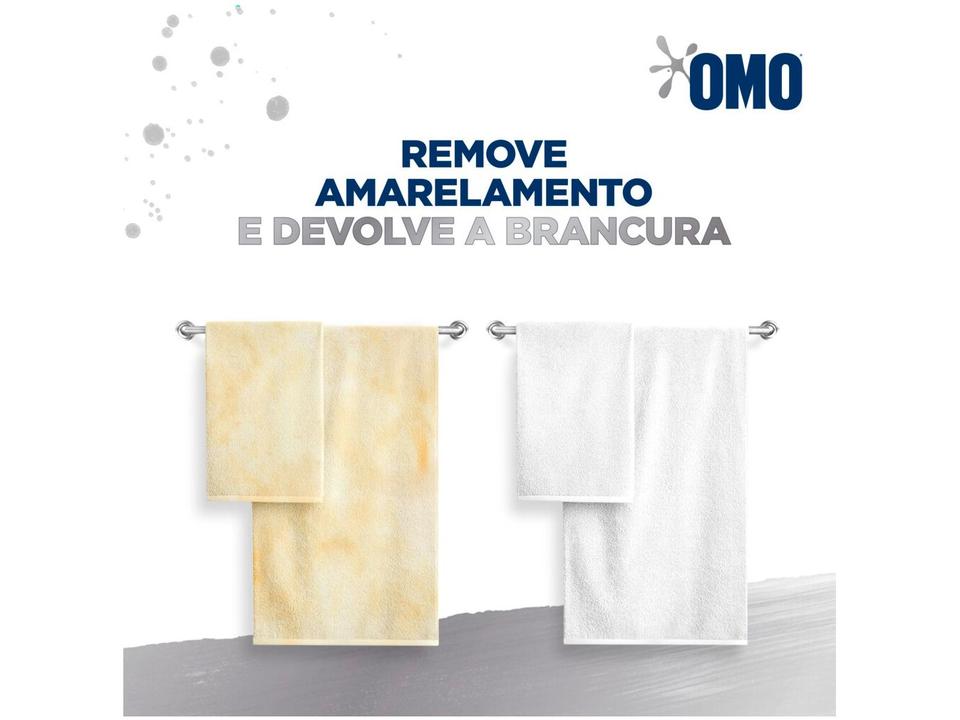 Sabão em Pó Concentrado Omo Lavanderia Perfect White Profissional - 4