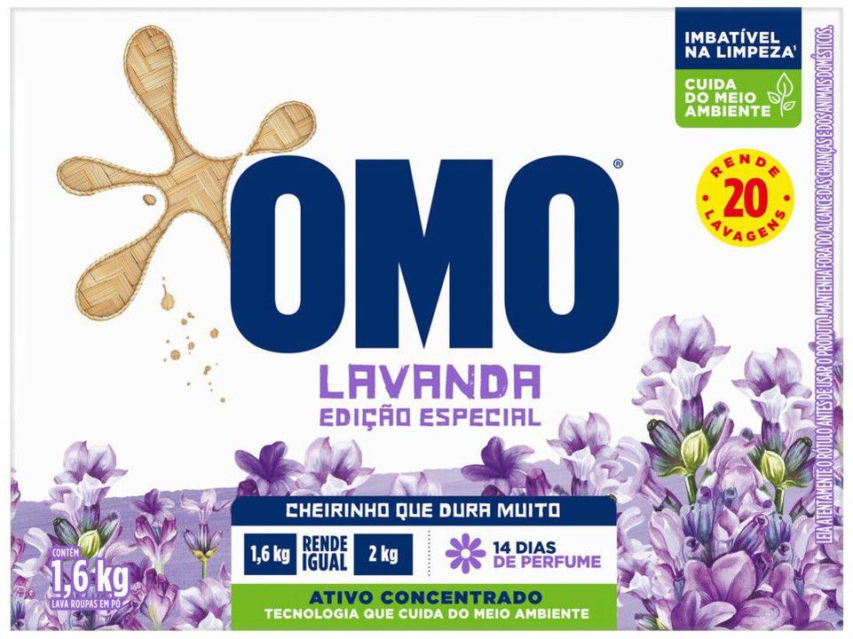 Sabão em Pó OMO Edição Especial Lavanda 1,6kg