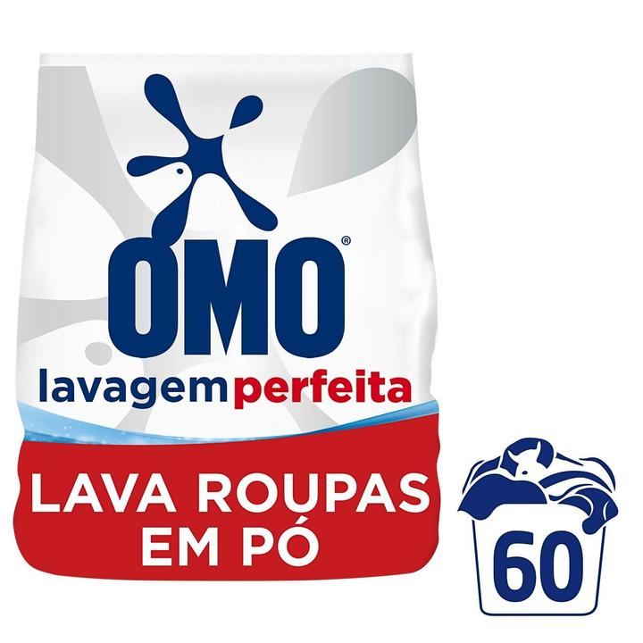 Sabão em Pó Omo Lavagem Perfeita 4kg - 1