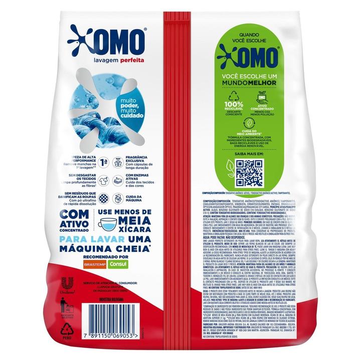 Sabão em Pó Omo Lavagem Perfeita 4kg - 3