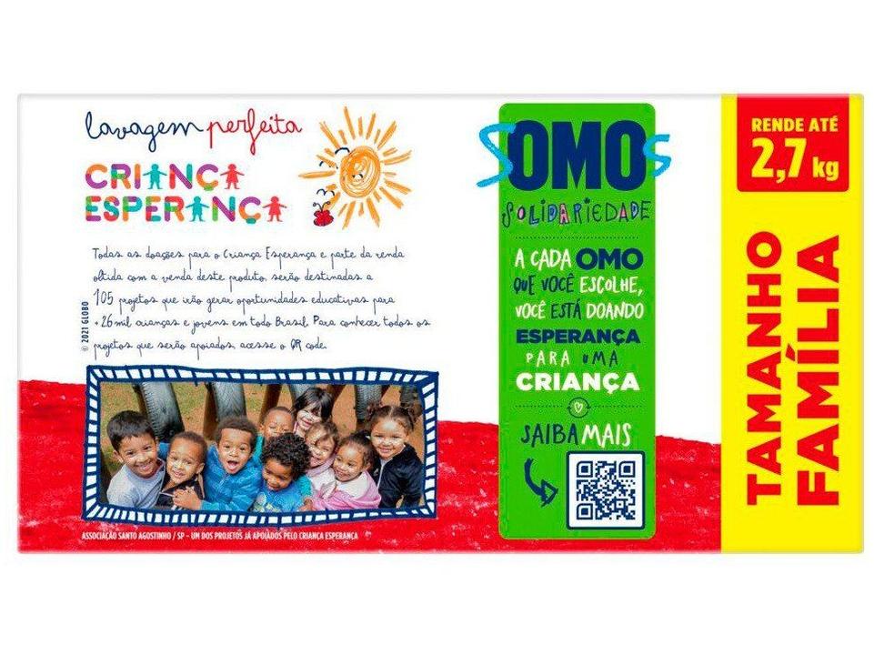 Sabão em Pó Omo Lavagem Perfeita Tamanho Família 2,2kg - 9